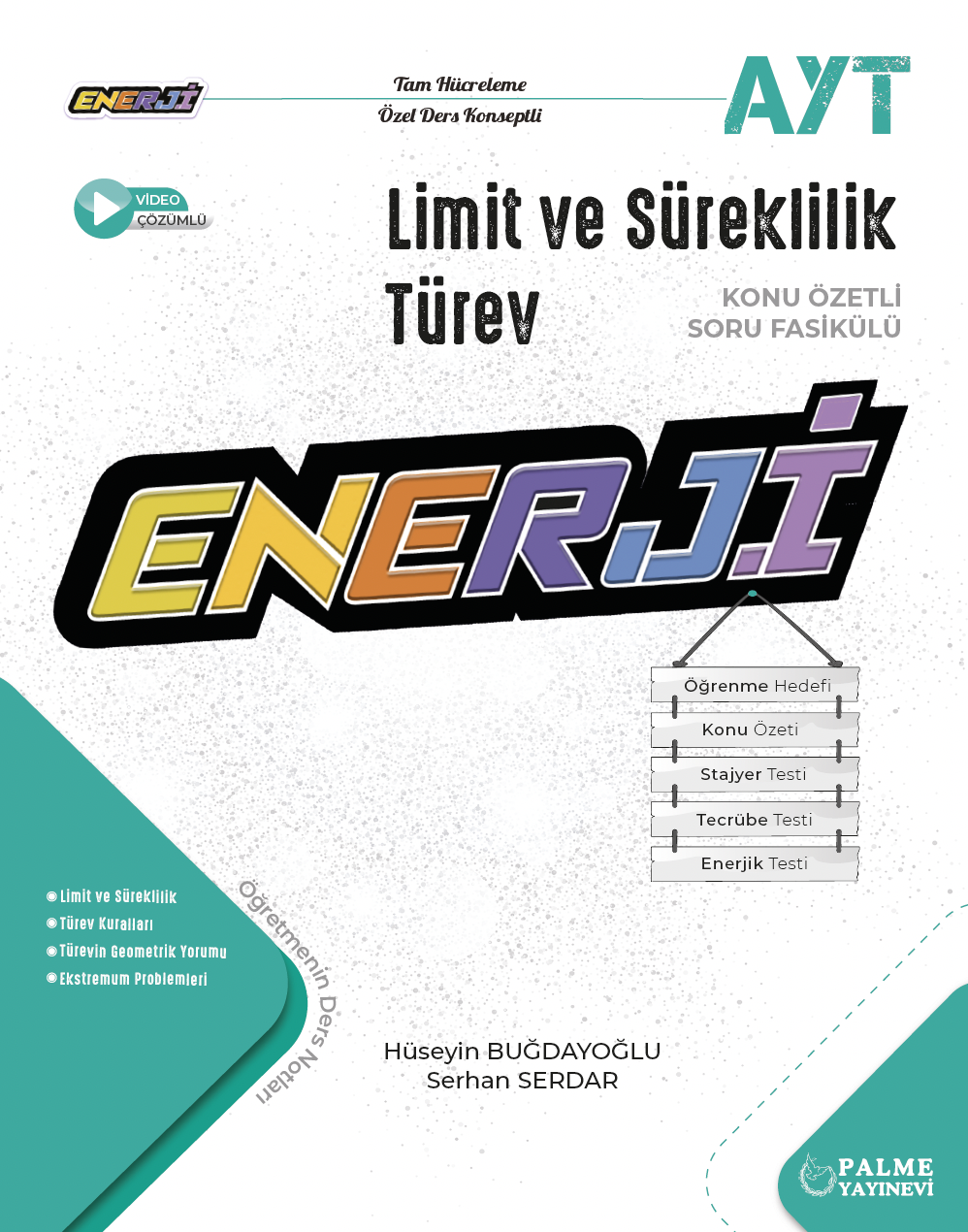 AYT ENERJİ LİMİT VE SÜREKLİLİK TÜREV KONU ÖZETLİ SORU FASİKÜLÜ